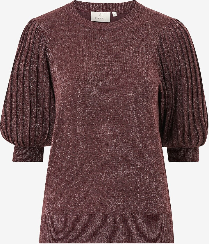 Pullover kaRegina Pleat - Rød