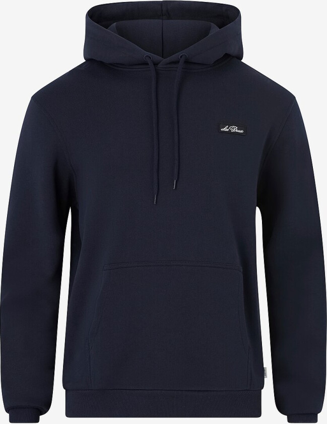 Hettegenser Patch Hoodie - Blå