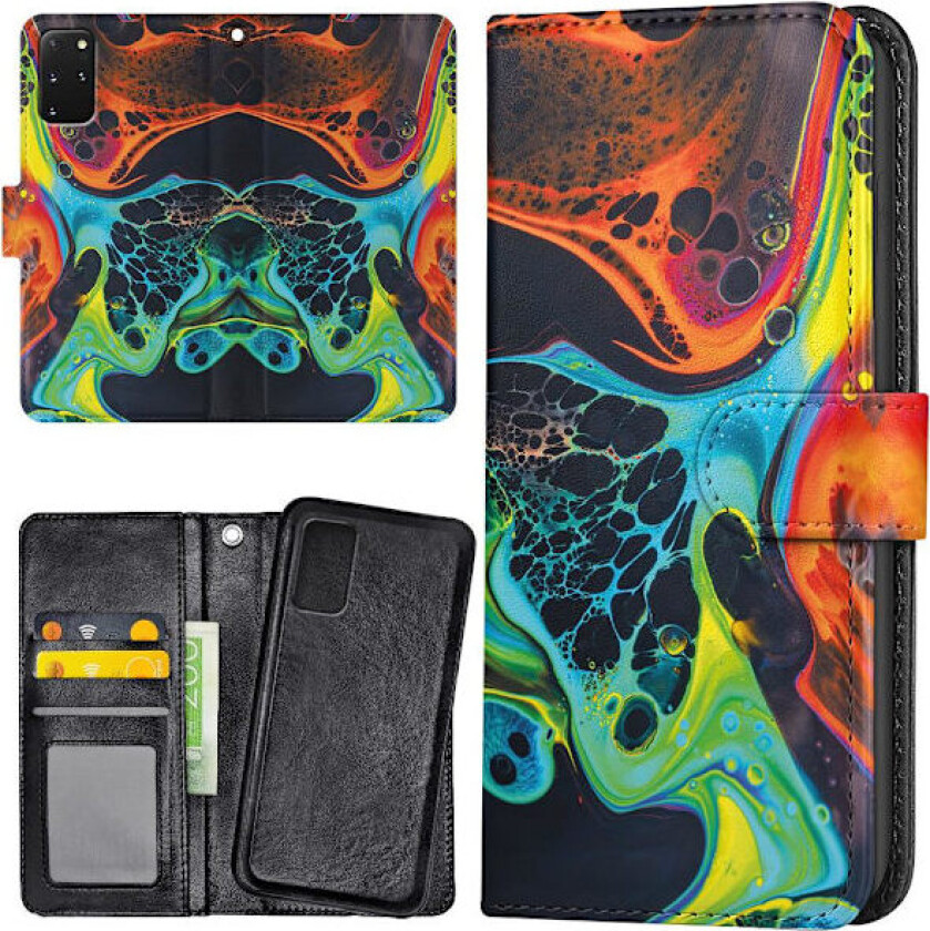 Samsung Galaxy S20 FE - Lommebok Deksel Marmor