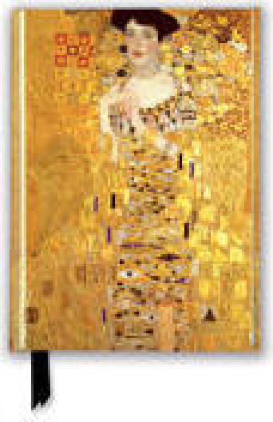 Gustav Klimt: Adele Bloch Bauer I (Foiled Pocket Journal)