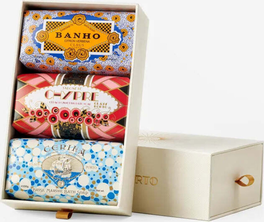 Gift Box Deco 3 Soaps