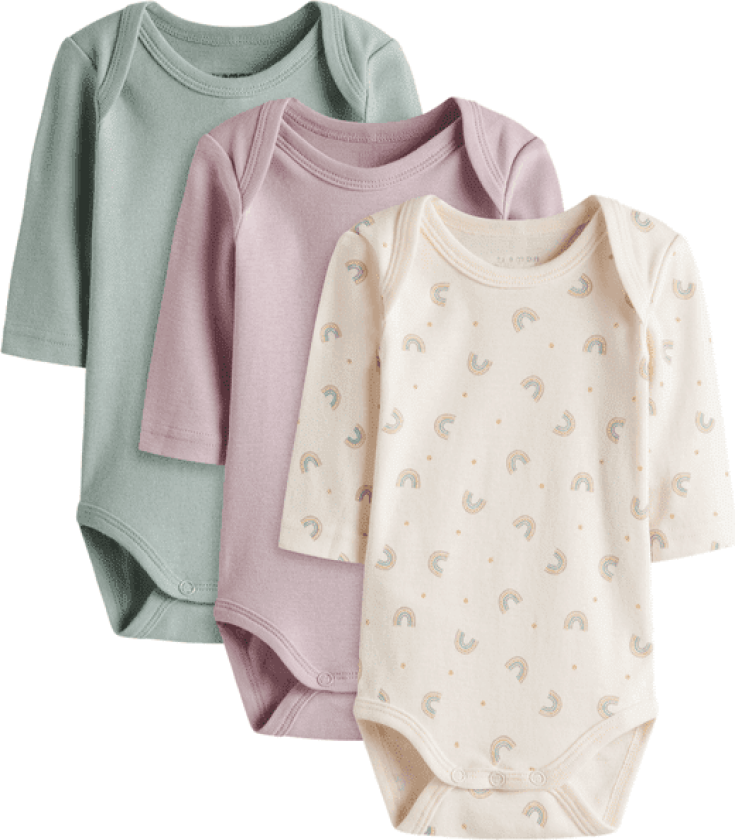 Bilde av Name It Nbfbody 3-pack body, Jet Stream