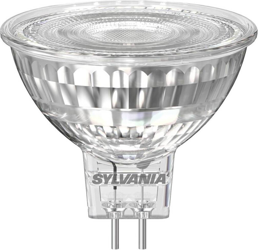 LED-reflektorpære Superia GU5,3 MR16 4,3W klar 2.700 K dimbar