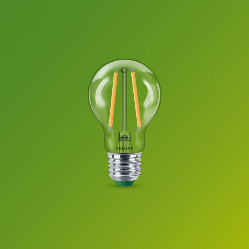 LED-pære E27 A60 2,3W 485lm 2700K filament 6-pak