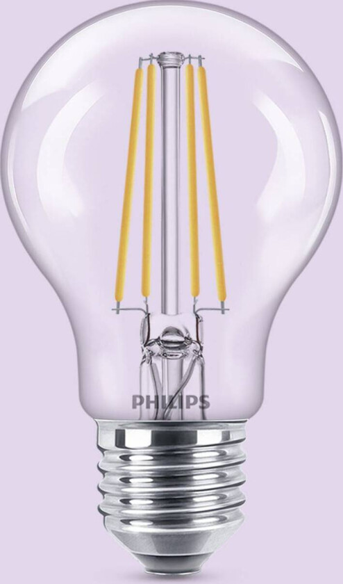 LED-pære E27 A60 7W 806lm 2700K filament 3-pak