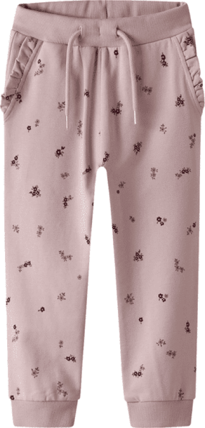 Name It Nmflower joggebukse til småbarn, Burnished Lilac