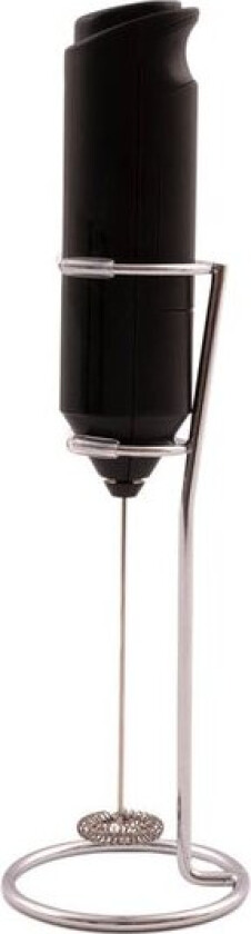Melkeskummer elektrisk m/ stativ 24 cm svart