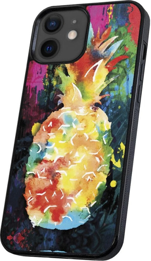 iPhone 11 - Deksel/Mobildeksel Regnbue Ananas