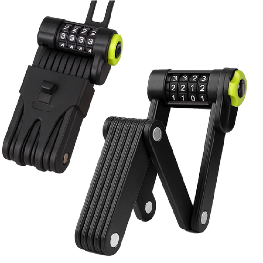 25733 sammenleggbar sykkellås