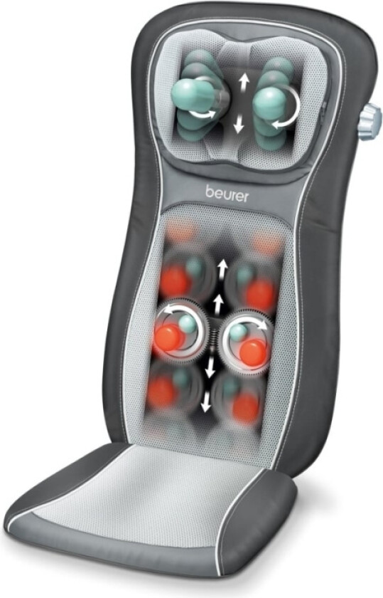 MG260 HD 2-i-1-shiatsu-stol med nackmassager