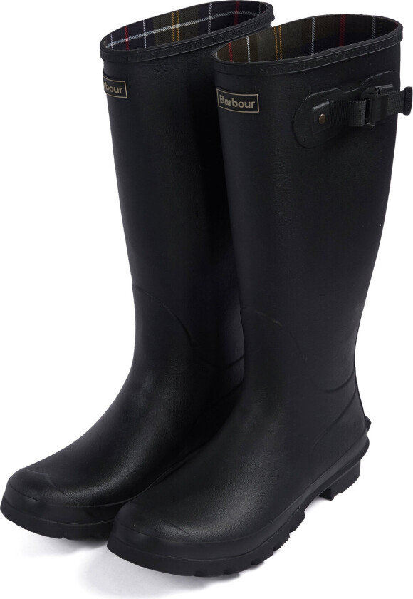 Mens Bede Tall Welly - Black - 42