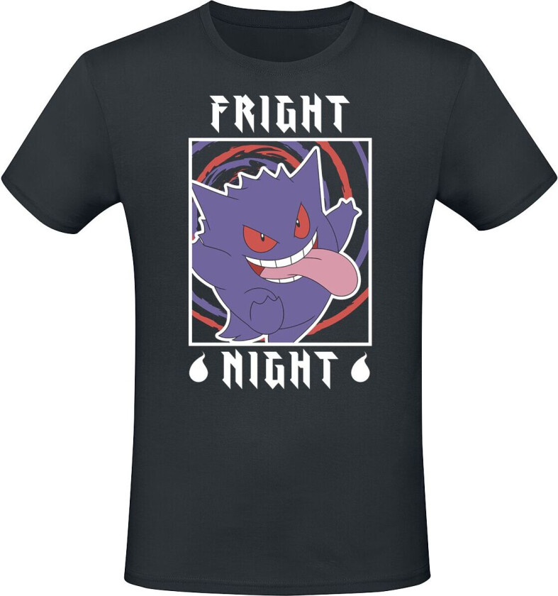 gaming T-skjorte - Gengar - Fright Night - S til XXL - Herrer - svart