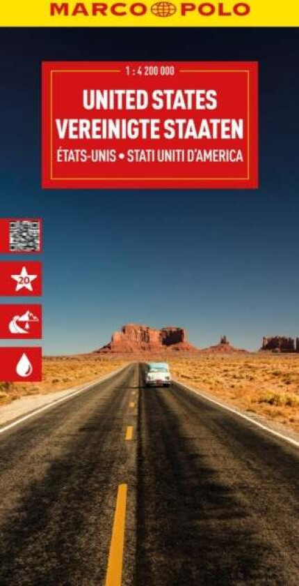 USA Marco Polo Map av Marco Polo