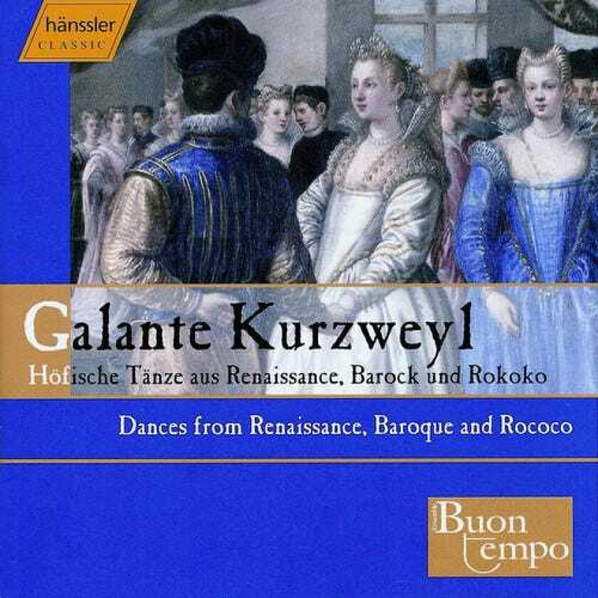 Ensemble Buon Tempo, English Traditional, Giovanni Bononcini, Jean D' Estrée, John Playford, Pierre Attaingnant, RaoulAuger Feuillet Dances From Renaissance Baroque & Rococo CD