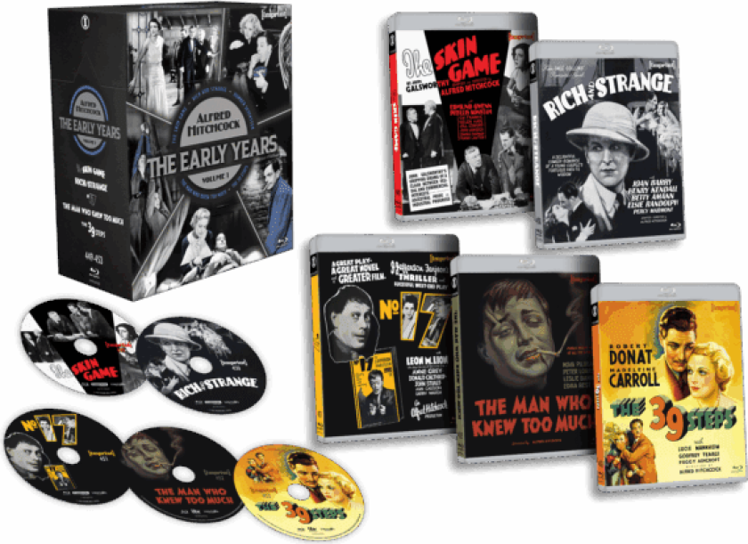 Alfred Hitchcock: The Early Years Volume 1 (19311935) Bluray