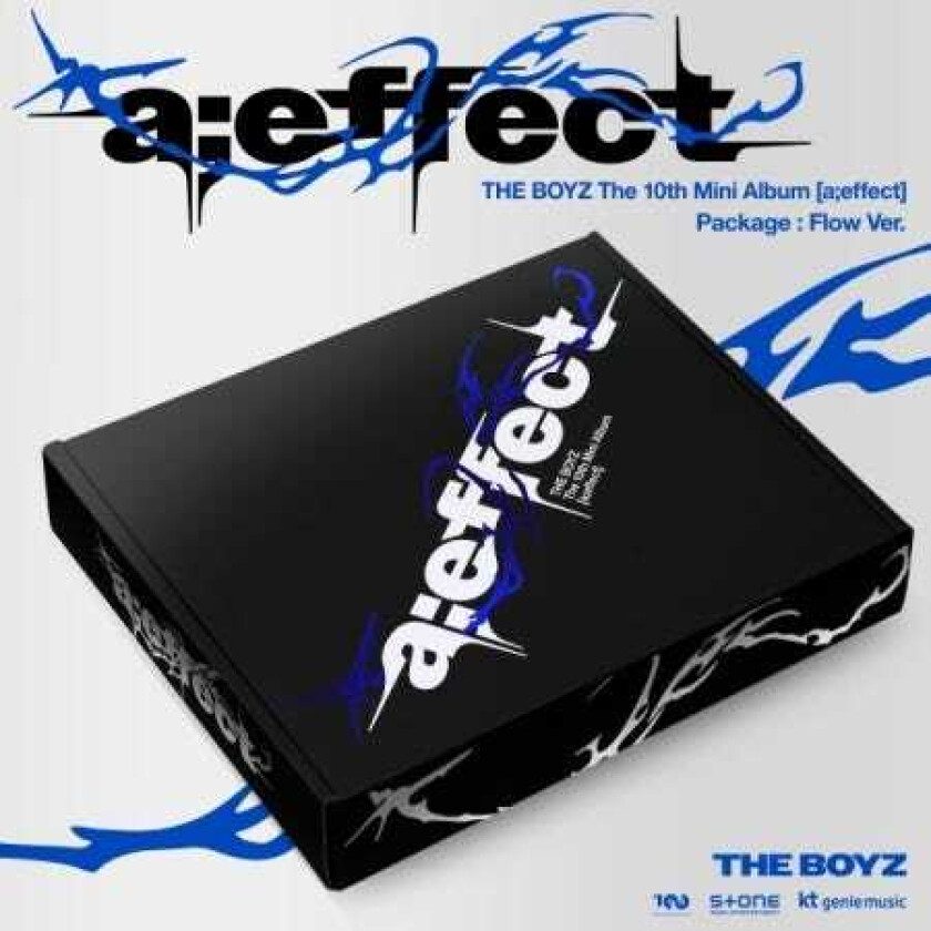 The Boyz A Effect Flow Version incl. Track Sticker Pack, Group Postcard, Member Poster, Selfie Photocard + More CD