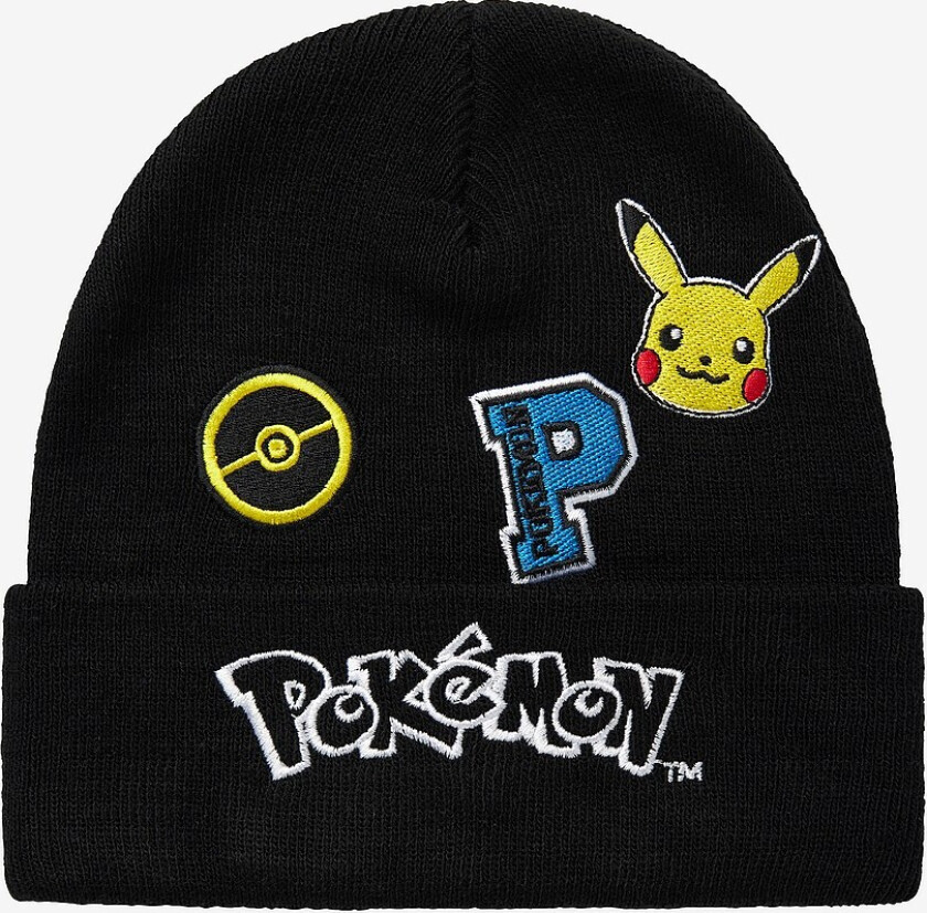 Lue nkmJehudi Pokemon Knithat Sky - Svart