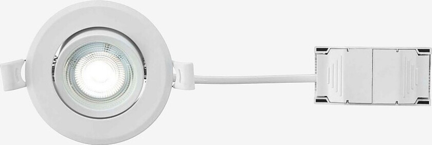 Downlight Pluto Dimbar - Hvit