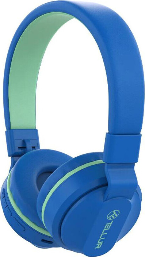 Buddy Høretelefoner - Bluetooth, 10m, 25 timer - Blå