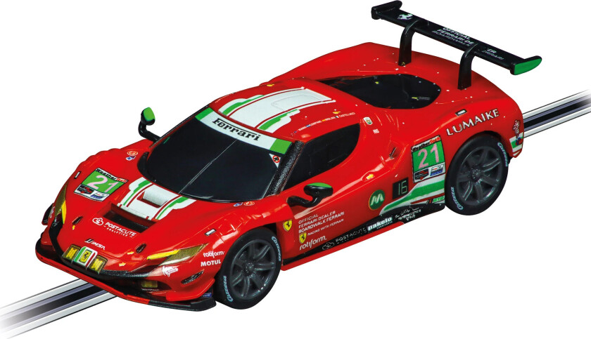 Bilde av Digital Ferrari 296 GT3 Racerbil (AF Corse No.21) Modellbil - 1:24