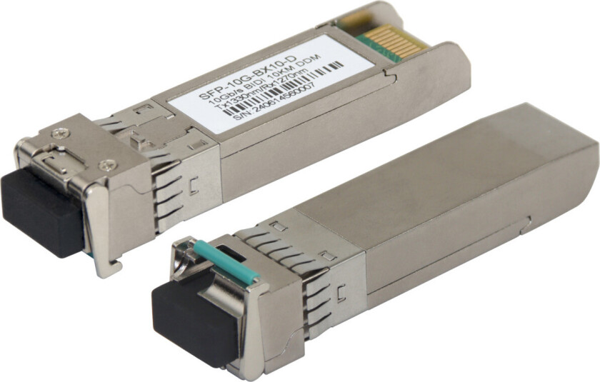 SFP+ Transceiver Modul - 10G, Tx1330Rx, 10km, LC Grensesnitt, Generisk, Singlemode Simplex - 1270nm
