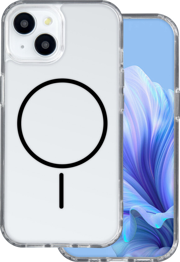 Anti Shock Thin Mag Deksel for iPhone 17 Pro Max - Svart (Open Ring)