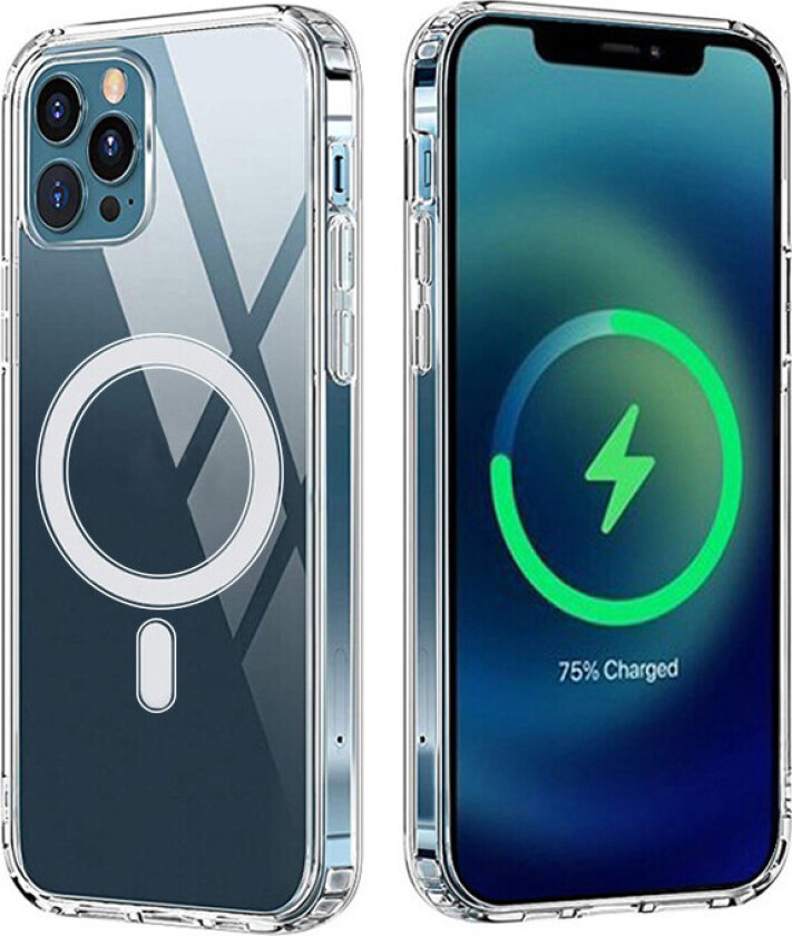 Samsung Galaxy S25-deksel Anti Shock-deksel - Gjennomsiktig - MagSafe