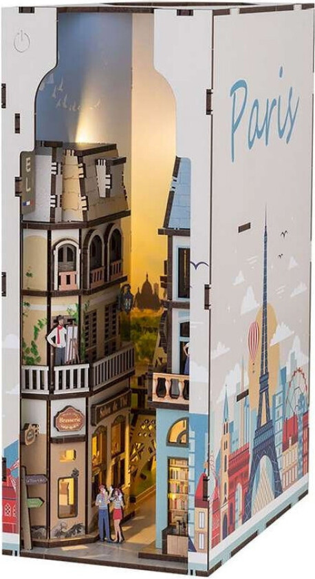 Tiny Adventures Booknook - 18x11x23cm - Paris