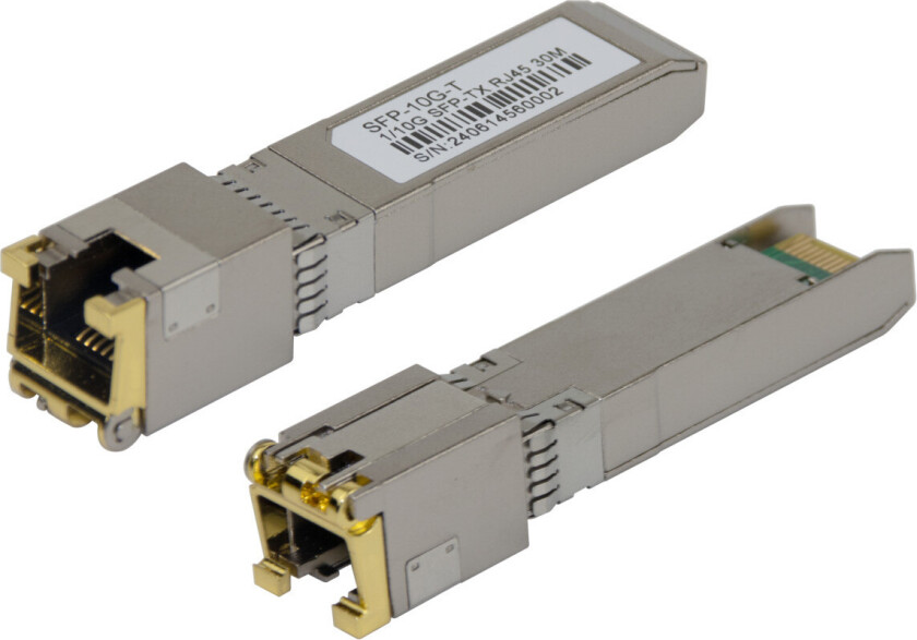SFP+ Transceiver Modul - 1G, 2.5G, 10G, RJ45 - 30m