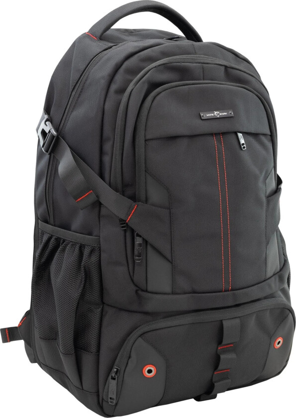 Voyager Gaming Ryggsekk - 20", 370x510x170mm - Sort/Rød