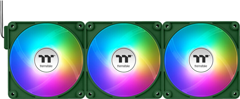 CT140 EX ARGB Sync Vifte til PC - 140mm, Racing Grønn - 3 stk