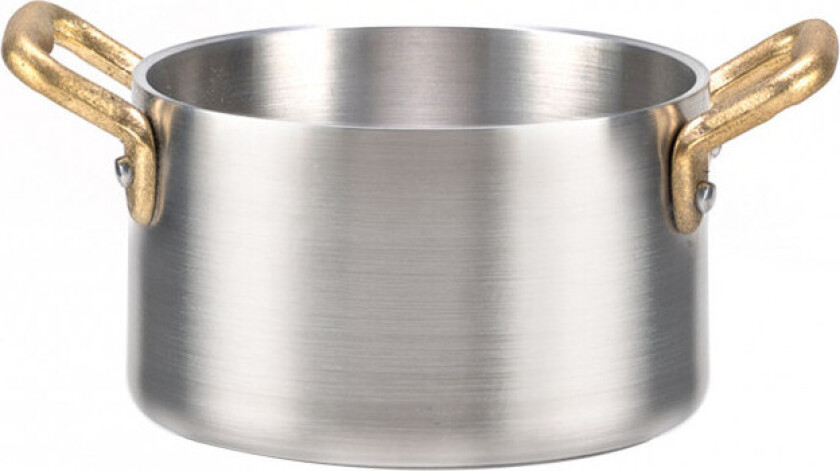 4912-E Mini Gryte med Messinghåndtak - 11 cm