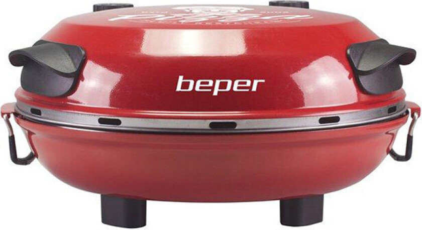 P101CUD300 Pizzaovn - 5 Nivåer, Max 400 Grader - Rød