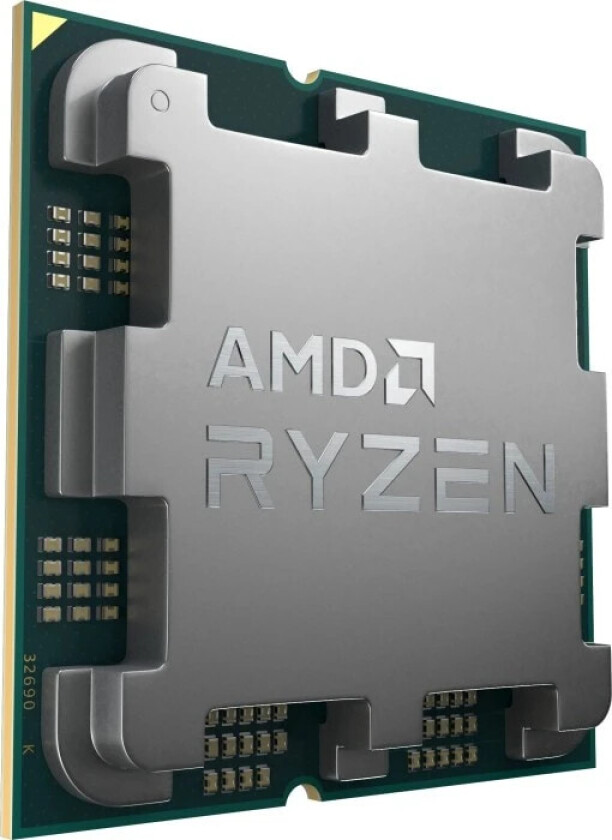 Ryzen 5 7600 Prosessor - 3.8 GHz, 6 Kjerner, 12 Tråder, 32 MB Cache, 65W