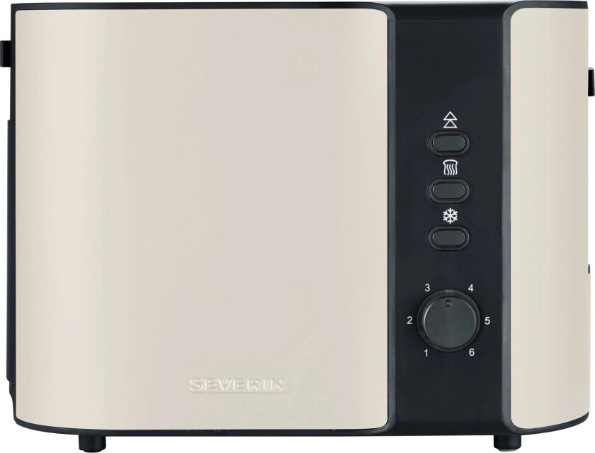 AT 9576 Brødrister – 2 Skiver, 800W, Brødvarmer – Dusty Beige