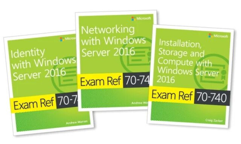 MCSA Windows Server 2016 Exam Ref 3-Pack av Itzik Microsoft Microsoft, Andrew Warren