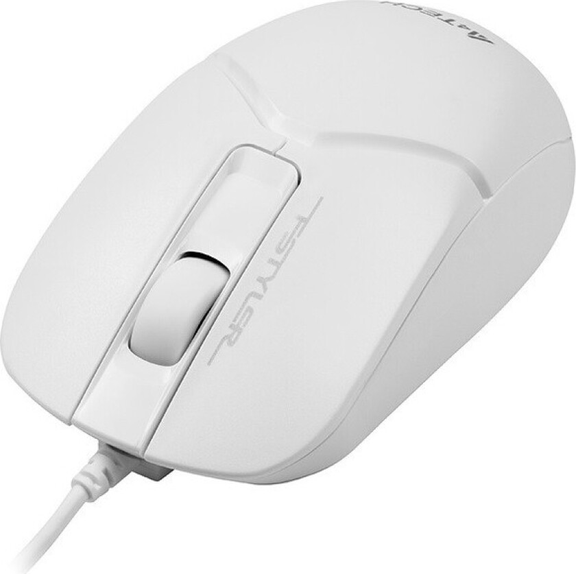 A4Tech FSTYLER FM12S Mus - 1200 dpi, Stille - Hvit