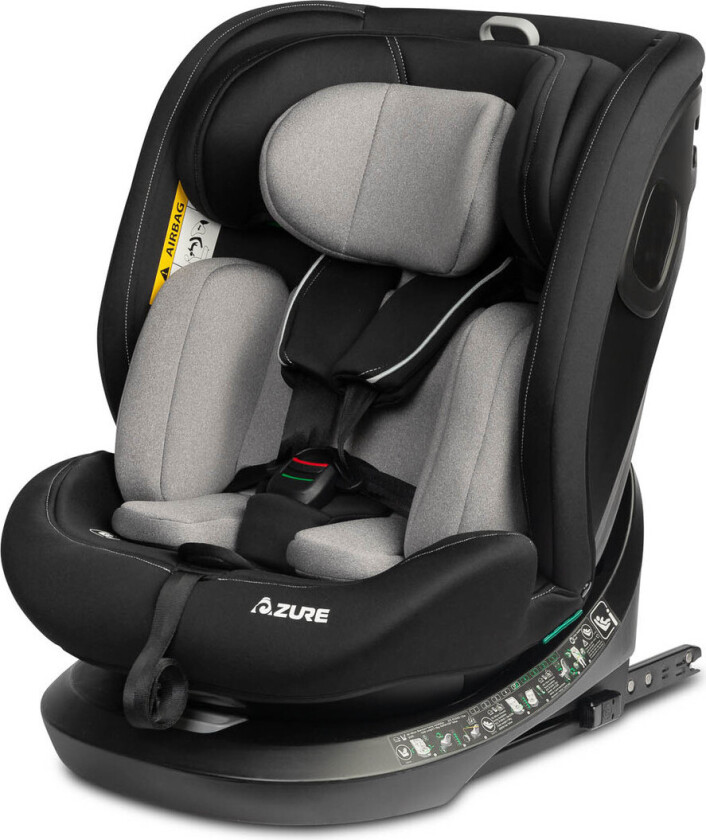 Azure Autostol - I-Size, 40-150cm - Grå