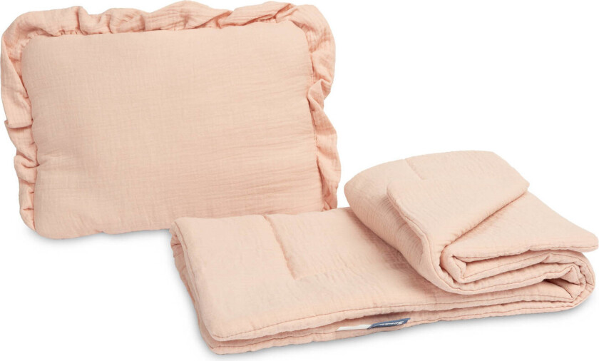 Muslin Sengesett til Barnevogn - Icing