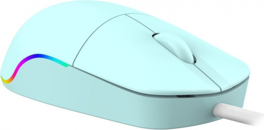 Azora Kablet Mus - 1200 DPI, USB-A - Mint