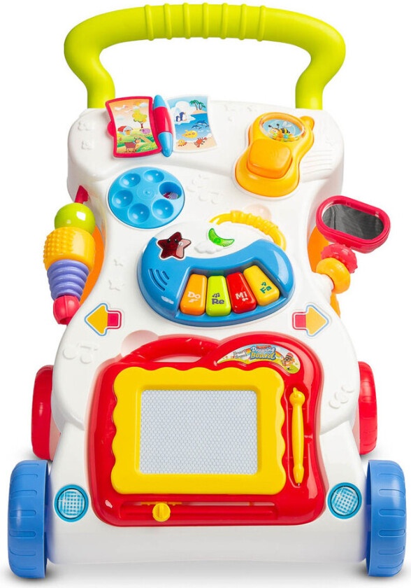 Bilde av Gåvogn med Musikk - 6+måneder - Regnbue