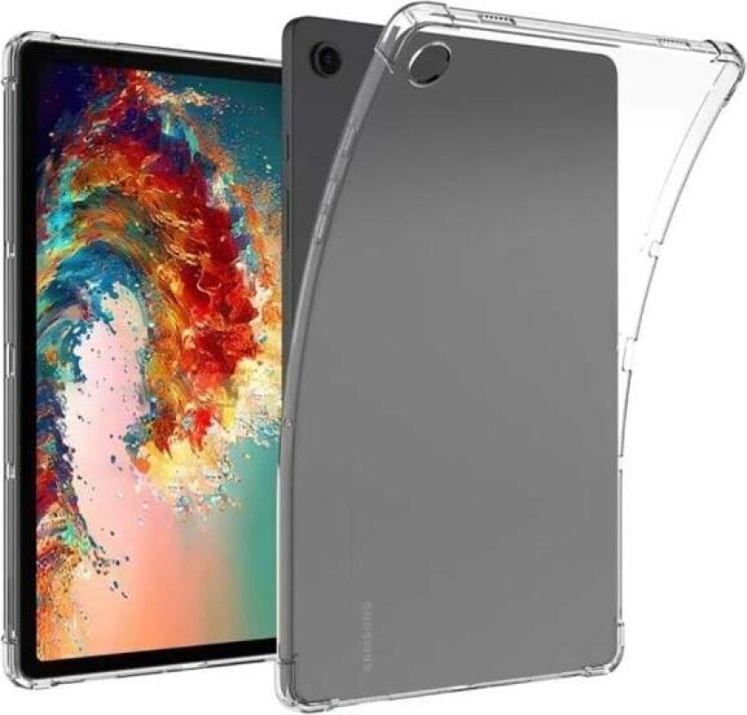 Samsung Galaxy Tab A9+ TPU Deksel - Gjennomsiktig Transparent