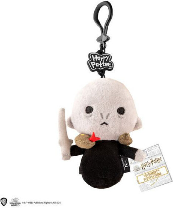 Cinereplicas Harry Potter Plys Nøkkelring - 8cm - Voldemort