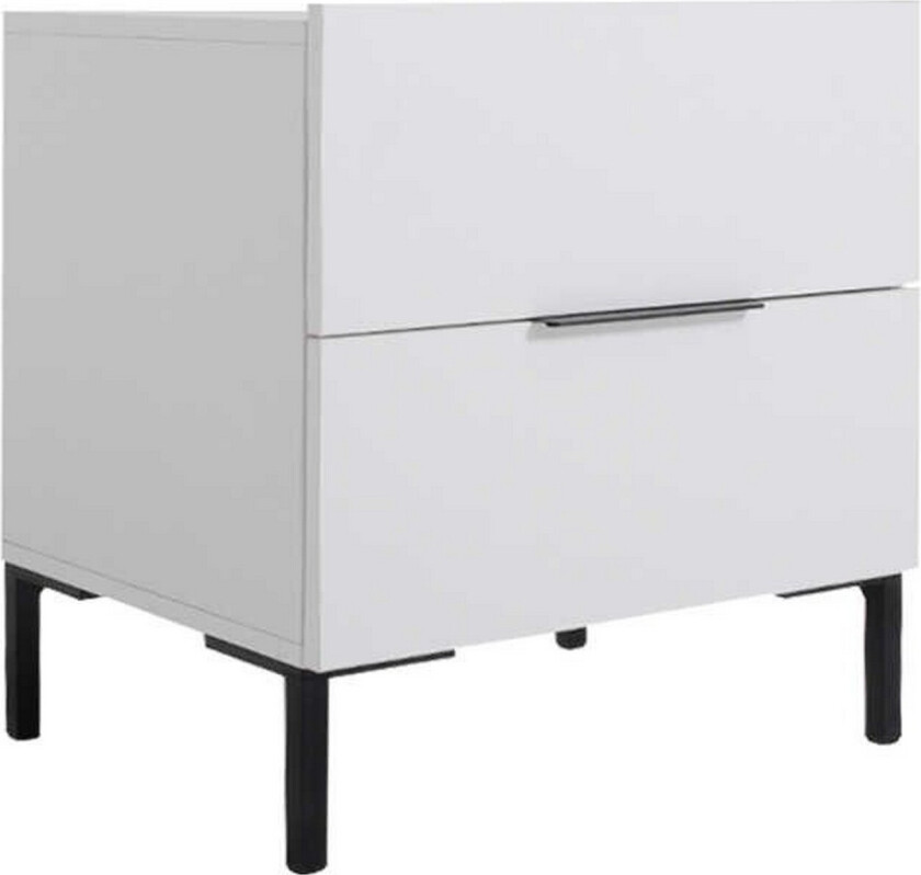 Bilde av Nattbord Serene Hvit - Hvit