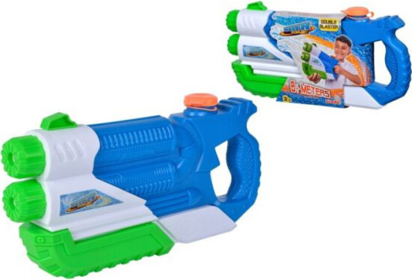 Bilde av Waterzone Double Blaster Vannpistol - 36cm - 3+år