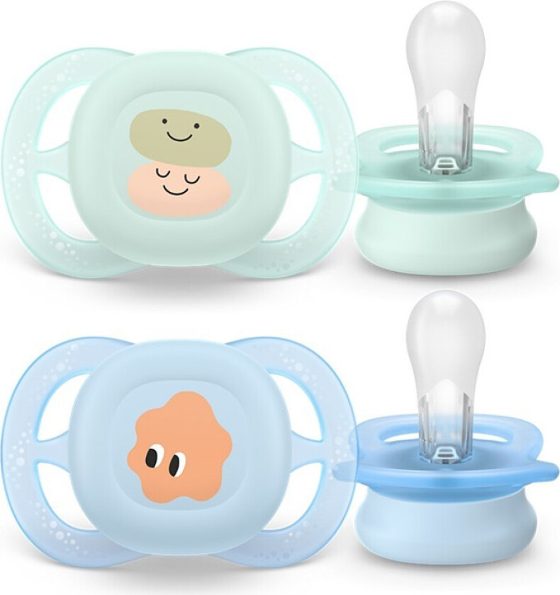 Avent SCF075/04 Ultra Start Sut - 2 stk - Blå, Grønn