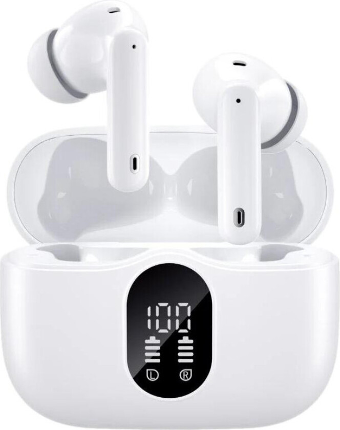 Rytmo Pro Earbuds - Bluetooth, ANC, ENC, - Hvit