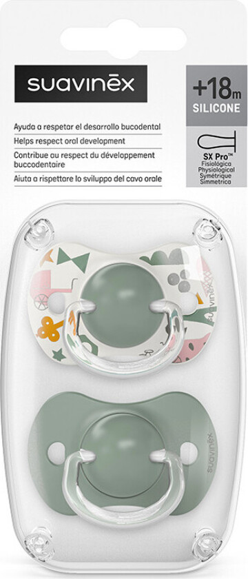 SX Pro Sutter - 18+måneder, 2 stk - Grønn