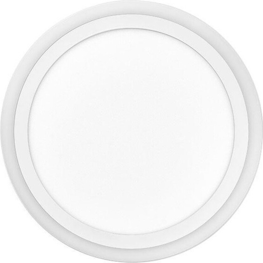 Lumi Round LED Loftlampe - 3000lm, 36W - Hvit