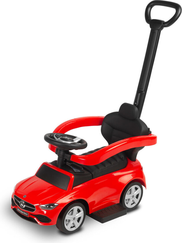 Mercedes C-Class Gåbil - 12+måneder, Max 25kg - Rød